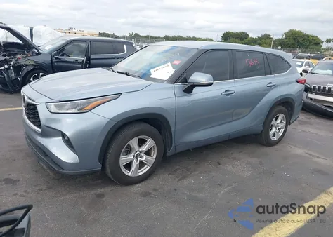 2021 Toyota Highlander Le from USA, damaged, VIN 5TDZZRAH5MS075544